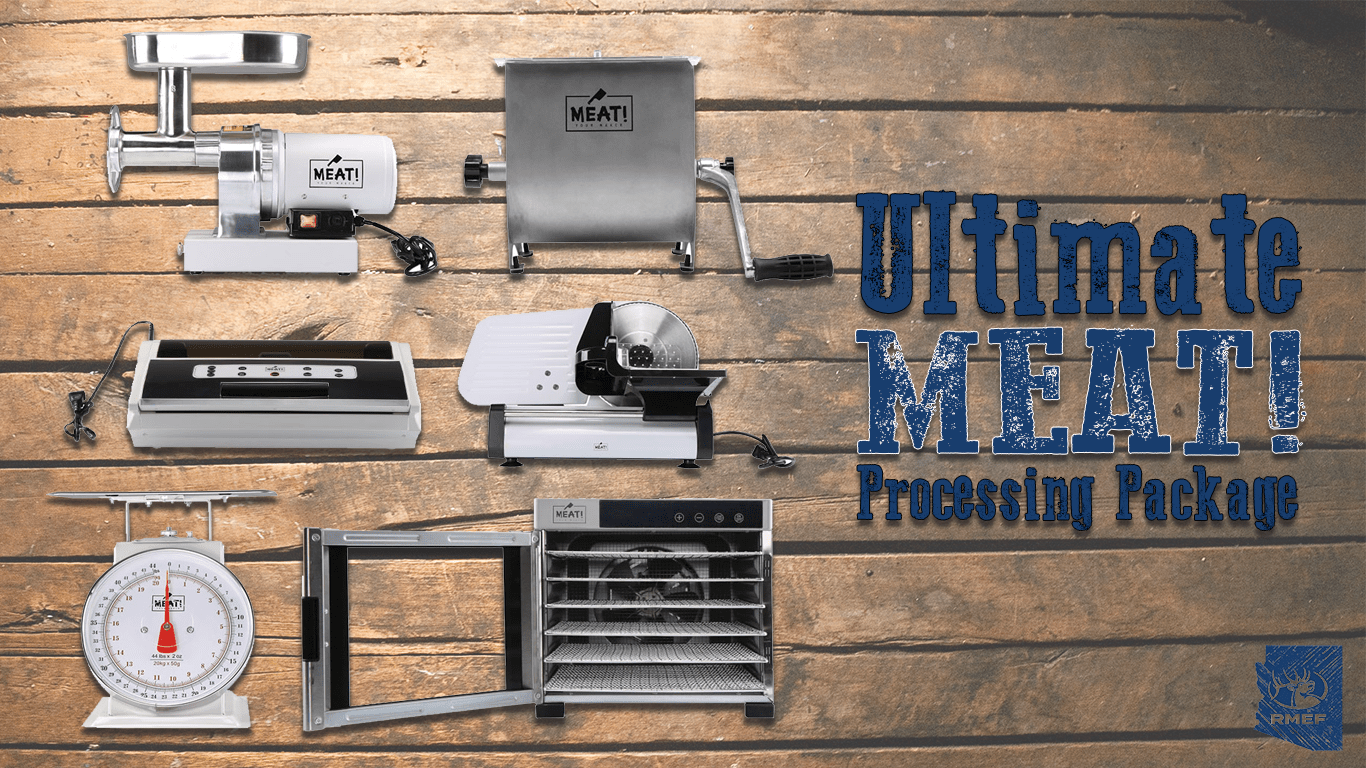 Ultimate MEAT! Processing Package SOLD OUT Arizona RMEF